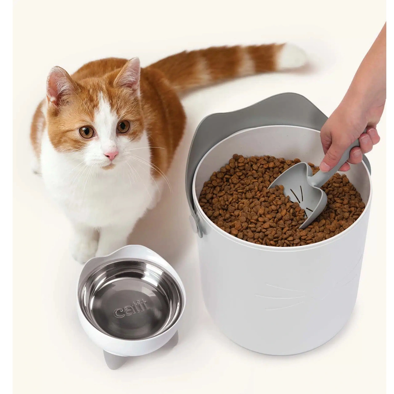 Catit Pixi Kattemad opbevaringsbeholder 5,5 kg